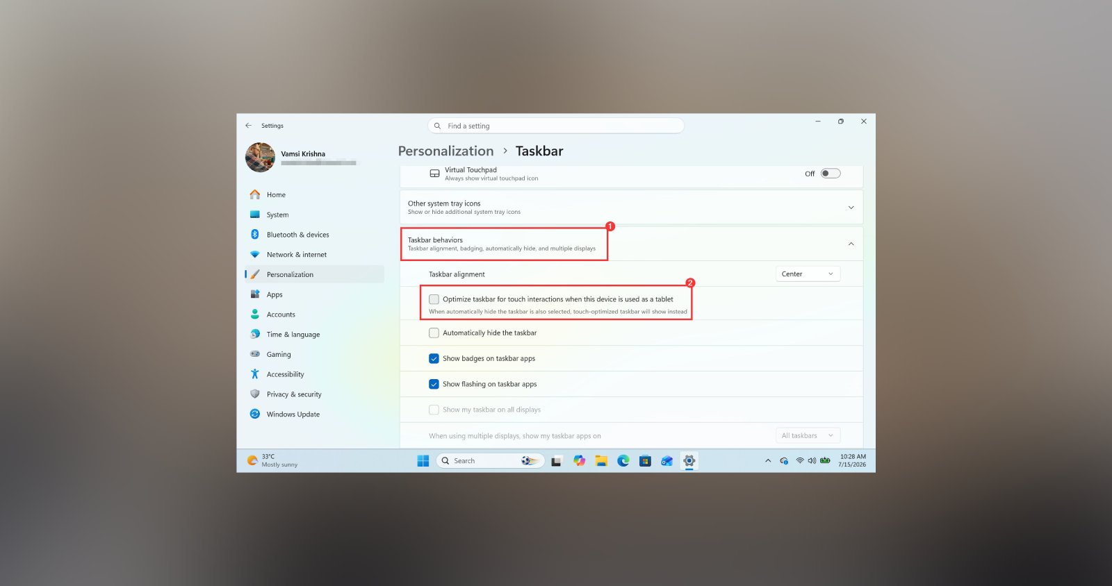 fix big taskbar issues in Windows 11 featured