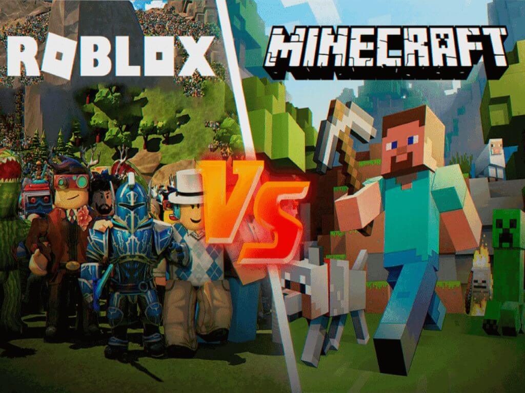 Minecraft Vs Roblox An Roblox Vs Minecraft 2 
