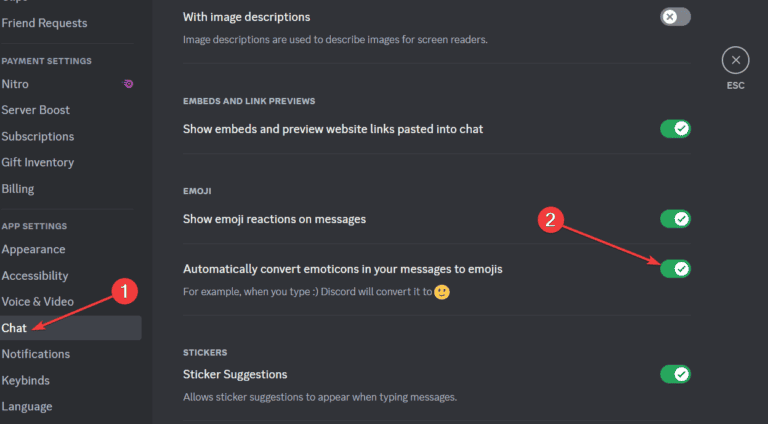 How To Turn Off Automatic Emojis On Discord For PC Mobile Convert Emoticons Off 768x424 