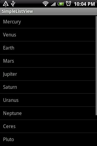 Android Coding A Simple Listview Using Android R Layout Simple List - Premium Abstract Art Gallery - Mobile