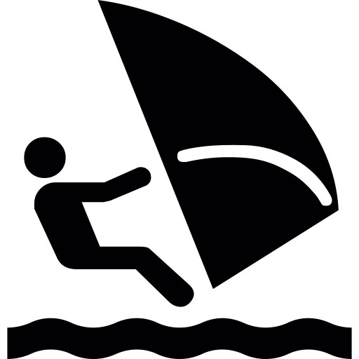 Icono representando windsurf