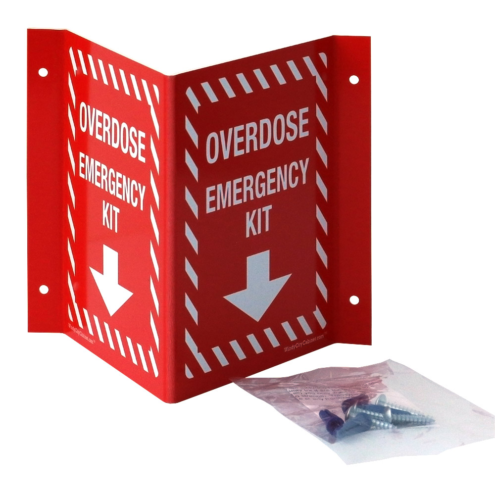 ペ*ン様 overdose ボディポスト.ターンバックル.アンテナポストセット Overdose Emergency Kit Projecting Sign – Windy City Cabinet