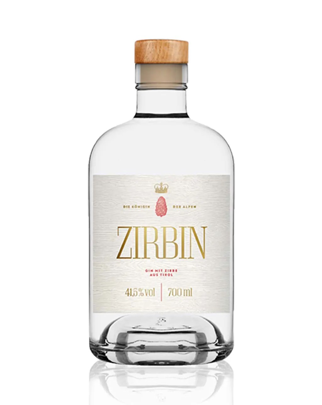 ZIRBIN DRY GIN front