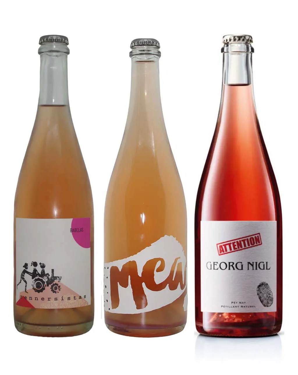 PetNat rose 3er - WINE-WORLD Probierpaket