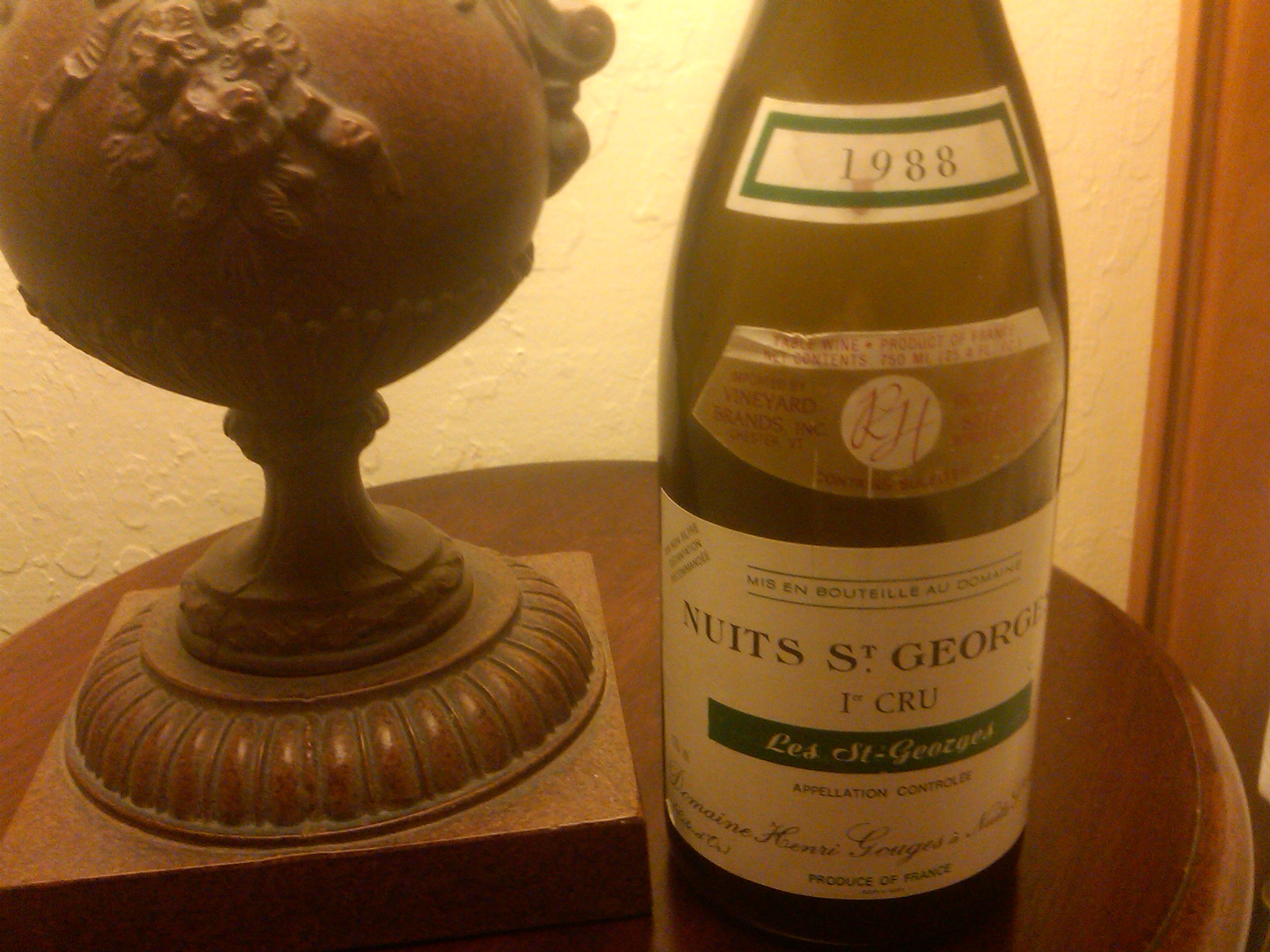 Domaine Henri Gouges, Nuits-Saint-Georges Les Saint-Georges 1er Cru ...