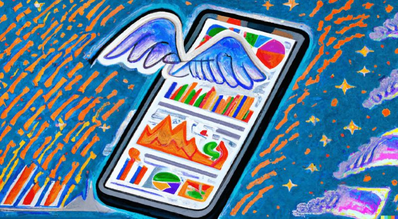 Wings Analytics Wings - Professional Space Background - High Resolution