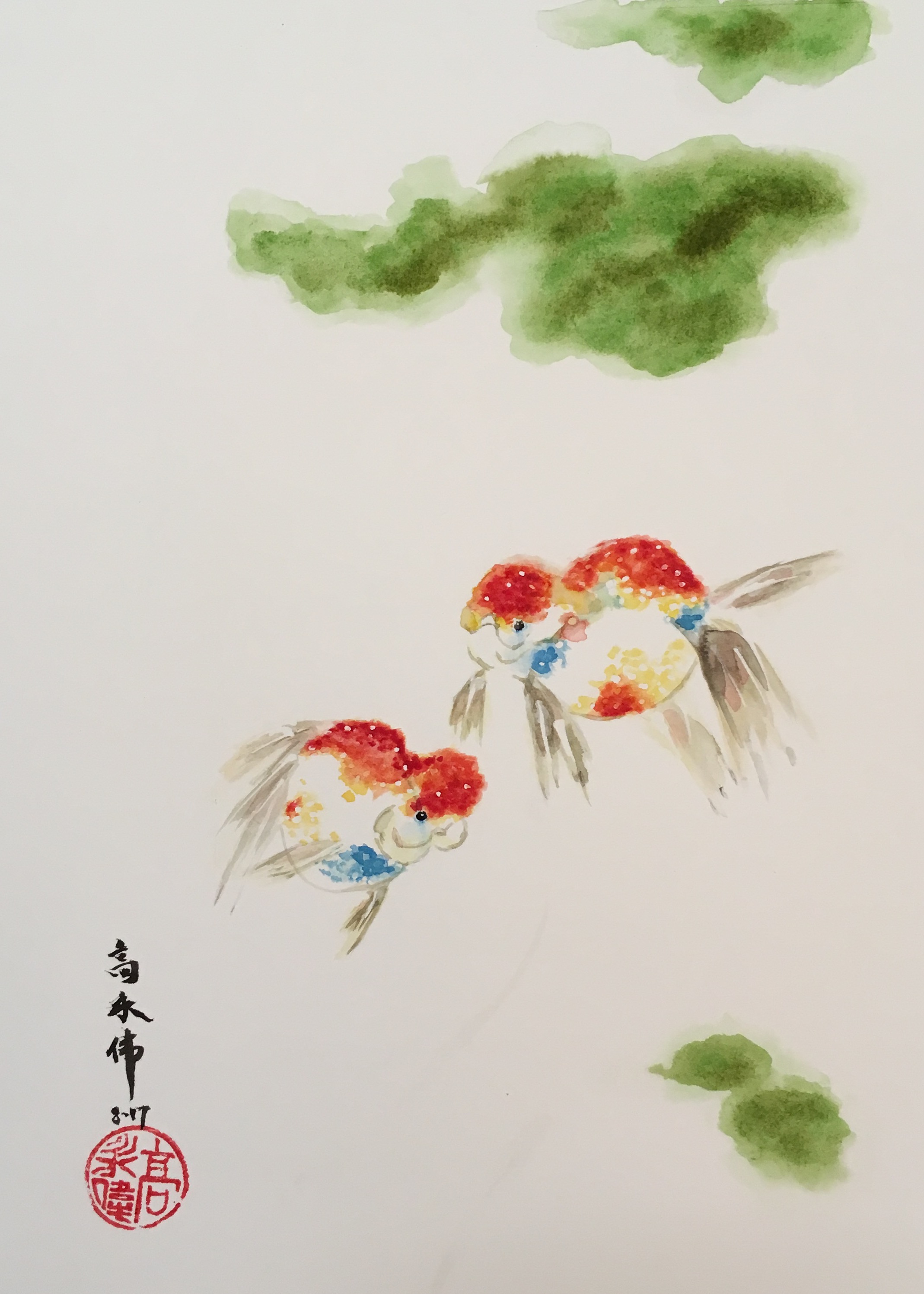 Watercolour 11.7"x8.27"