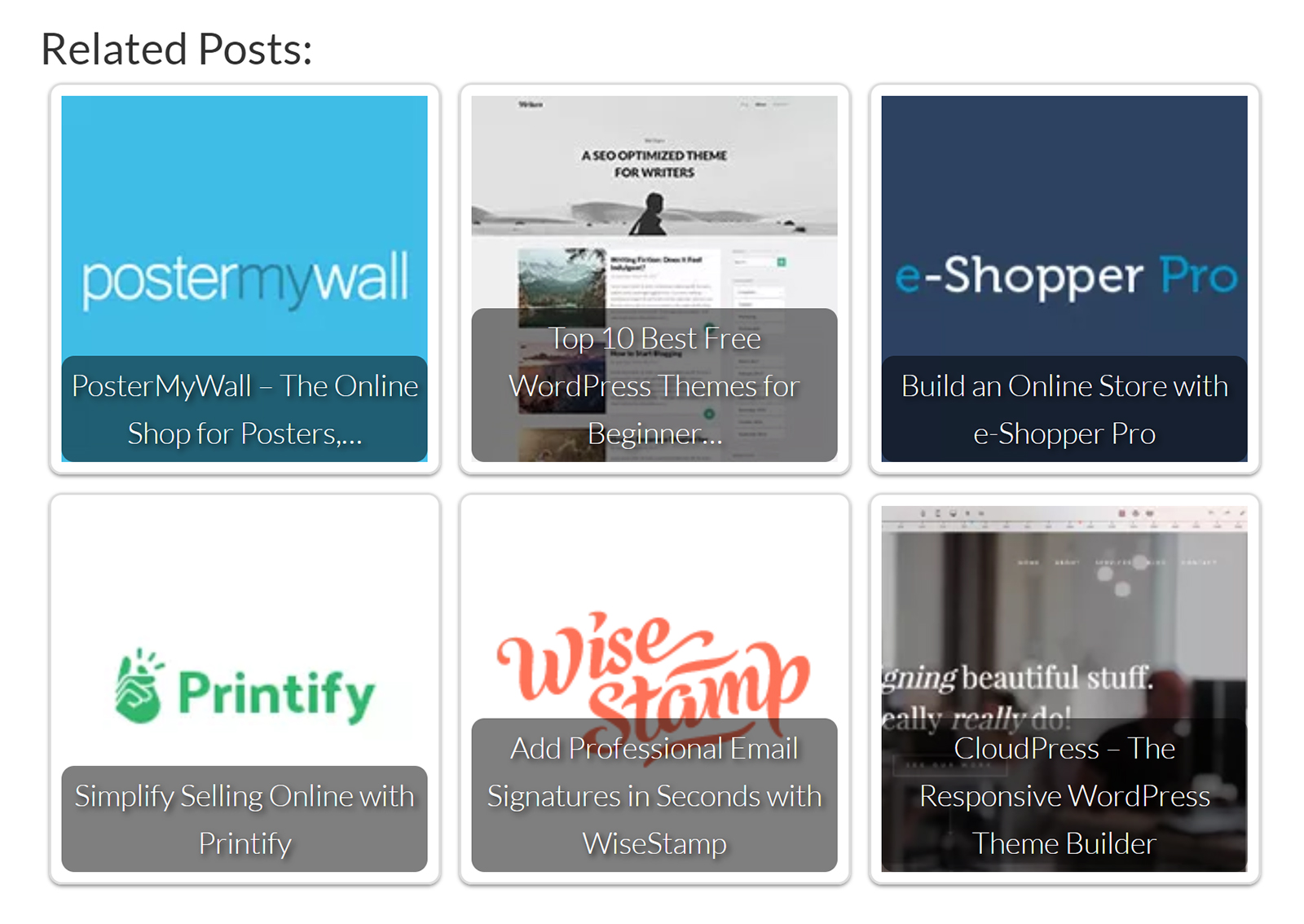 Related posts for wordpress is one of the popular plugins to display similar articles in your blog. Top Six Best Related Post Plugins For Wordpress 2021