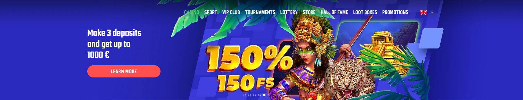 Winnita Casino | Claim €1500 Bonus + 300 Free Spins | Play Now!