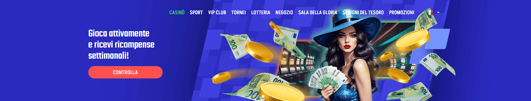 Winnita Casino | Bonus di Benvenuto fino a 1500 € + 300 Giri Gratuiti