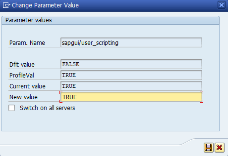 type true click save