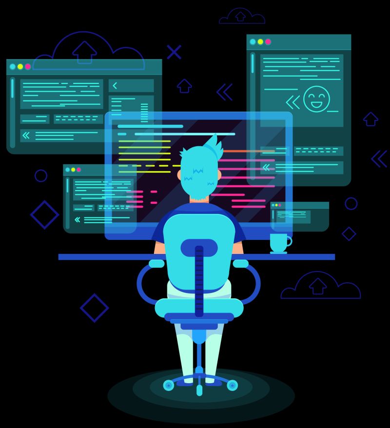 Github Winterofcode 2019 Website For Winter Of Code 2019 - Premium Geometric Art Gallery - Desktop