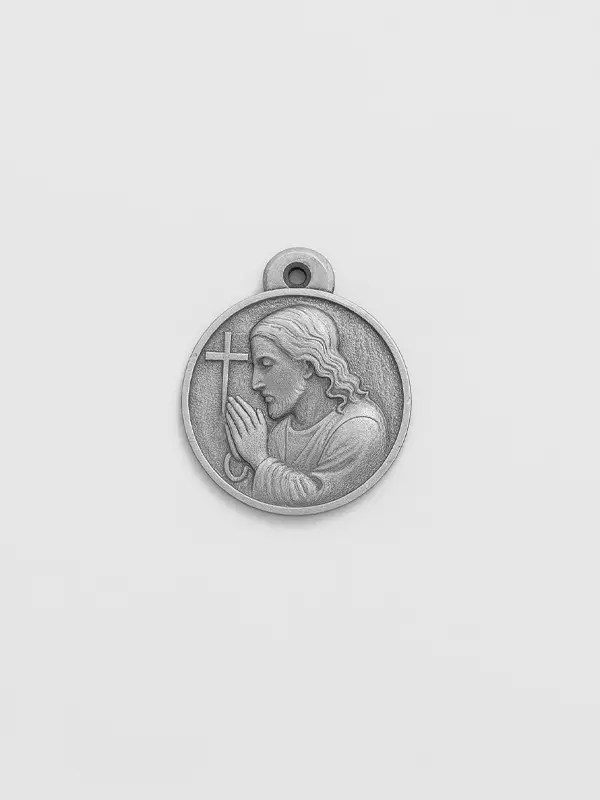 Jesus Christ medallion charm