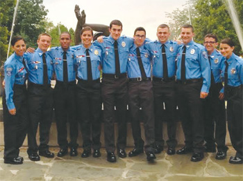 The Winthrop Police Explorer Post 99.