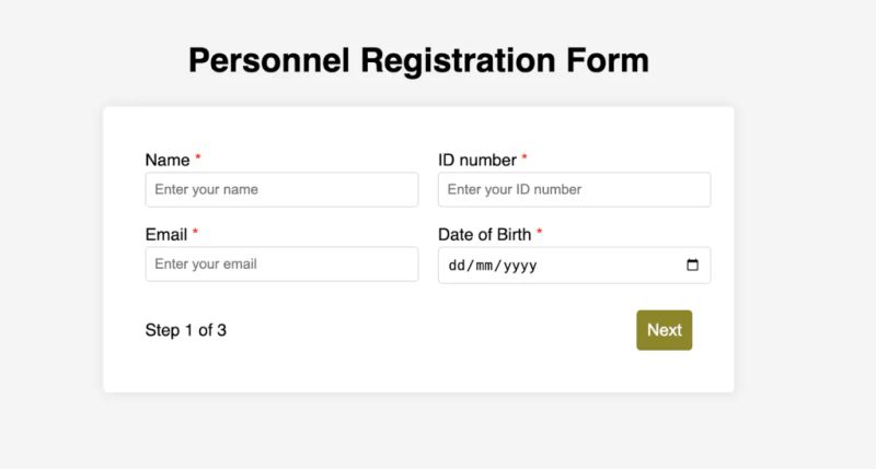 The Digital Insider How To Create Multi Step Forms With Vanilla Javascript And Css - Ultra HD Landscape Pattern - Mobile
