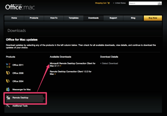 download page