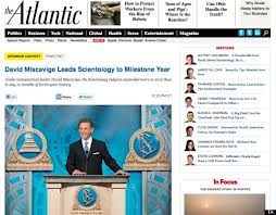 The controversial Scientology “sponsor content.”