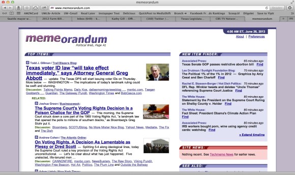 memeorandum