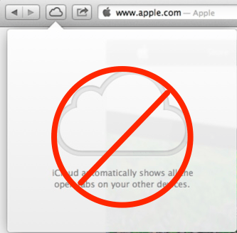 broken iCloud