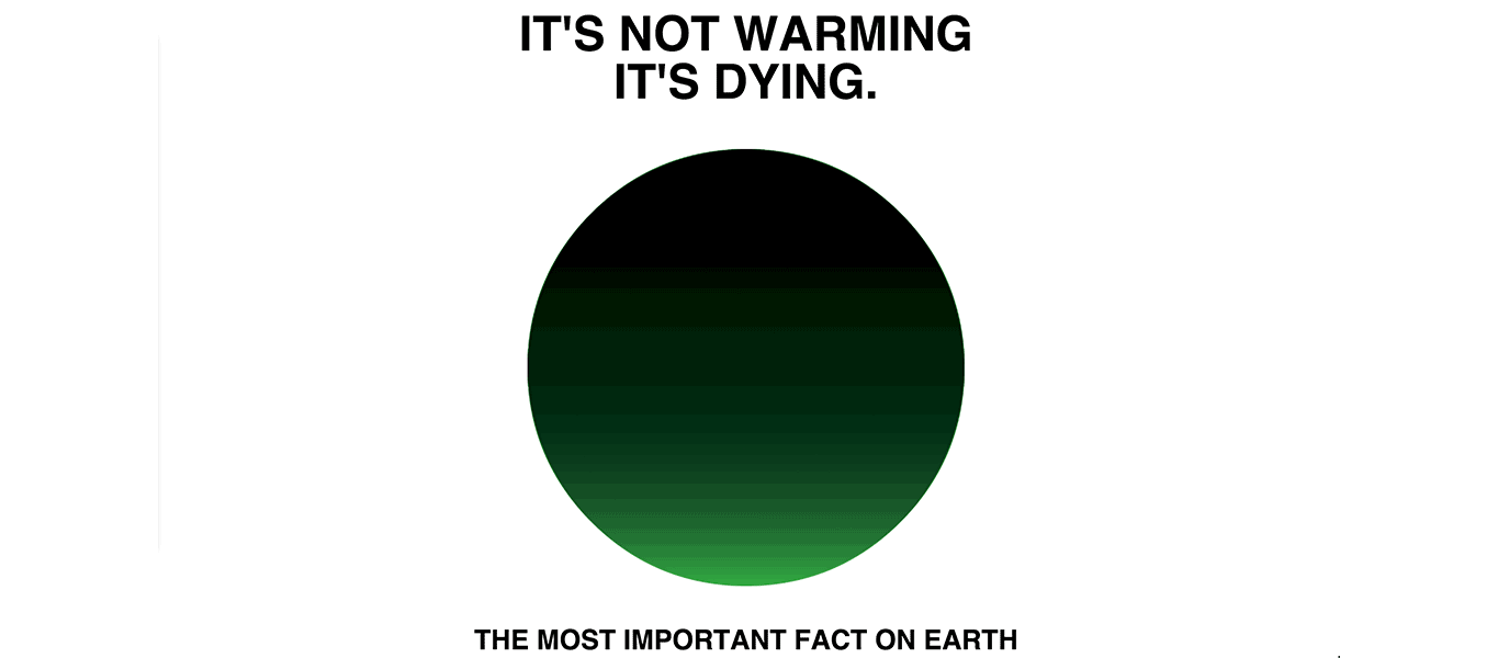 it's not warming