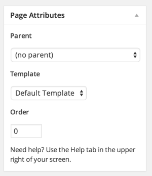 wordpress dashboard