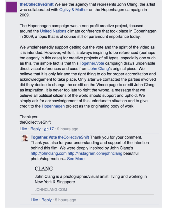Facebook comment