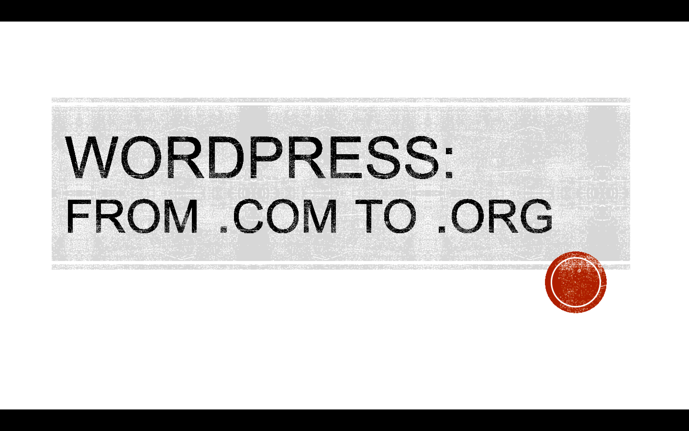 title slide