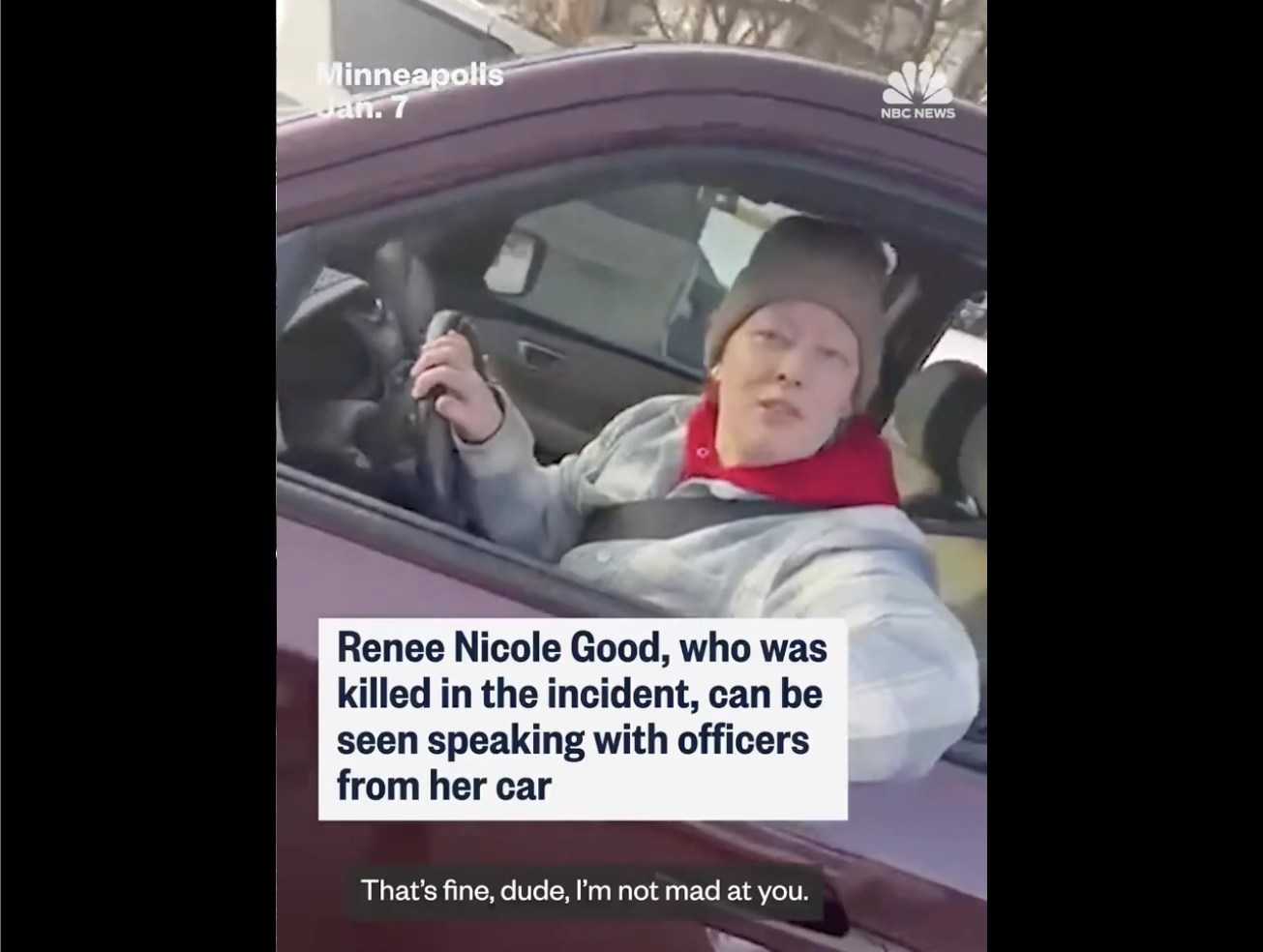 screen shot of Renee Good