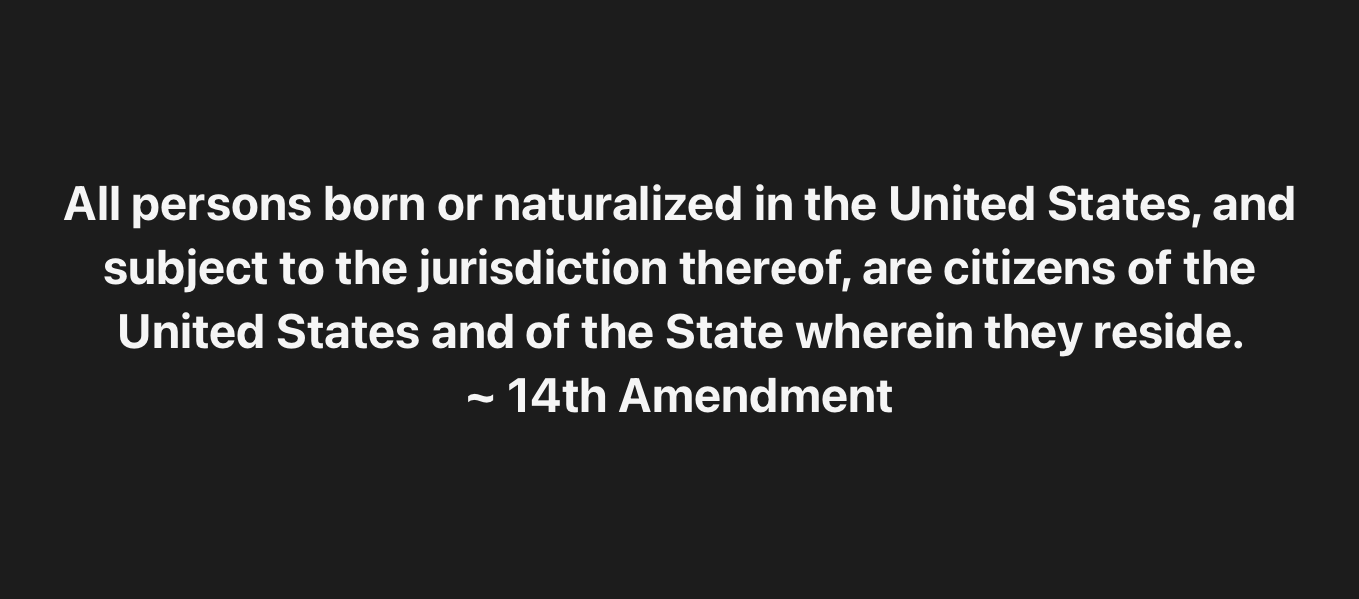 text of the 14th Amendment to the Constitution