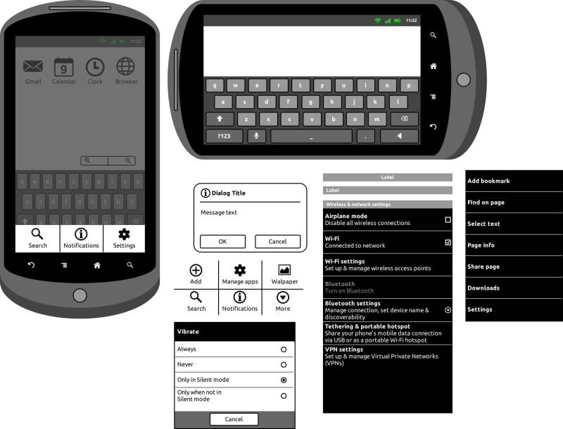Android Extras Wireframesketcher - Landscape Designs - High Quality 8K Collection
