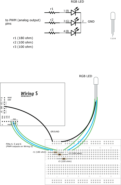 Rgbled Learning Wiring