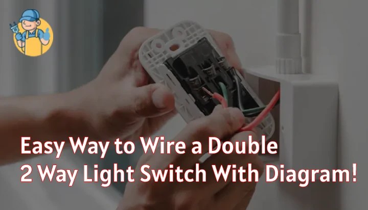 double pole light switch wiring diagram controlling two circuits