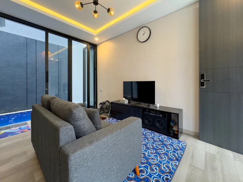 Villa 2 Kamar Private Pool Murah Dekat BNS, Villa LPF4