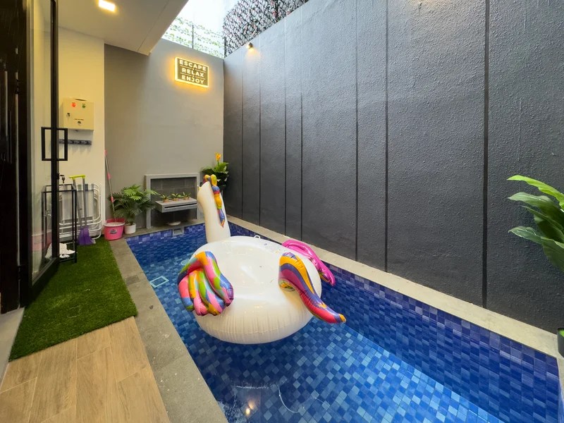 Villa 3 Kamar Private Pool Murah dekat Jatim Park 2, Villa LPF6