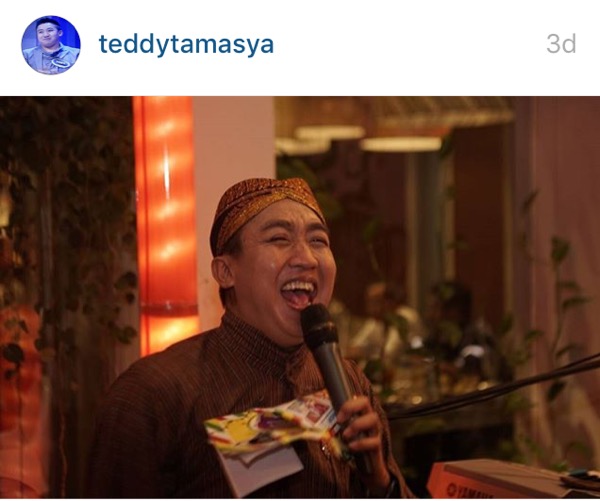 MC di hari pertama : Teddy Tamasya