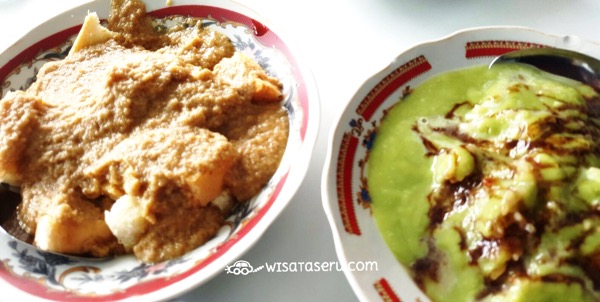 Roti srikayo dan ketan pokat