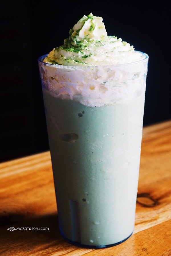 Green tea frape
