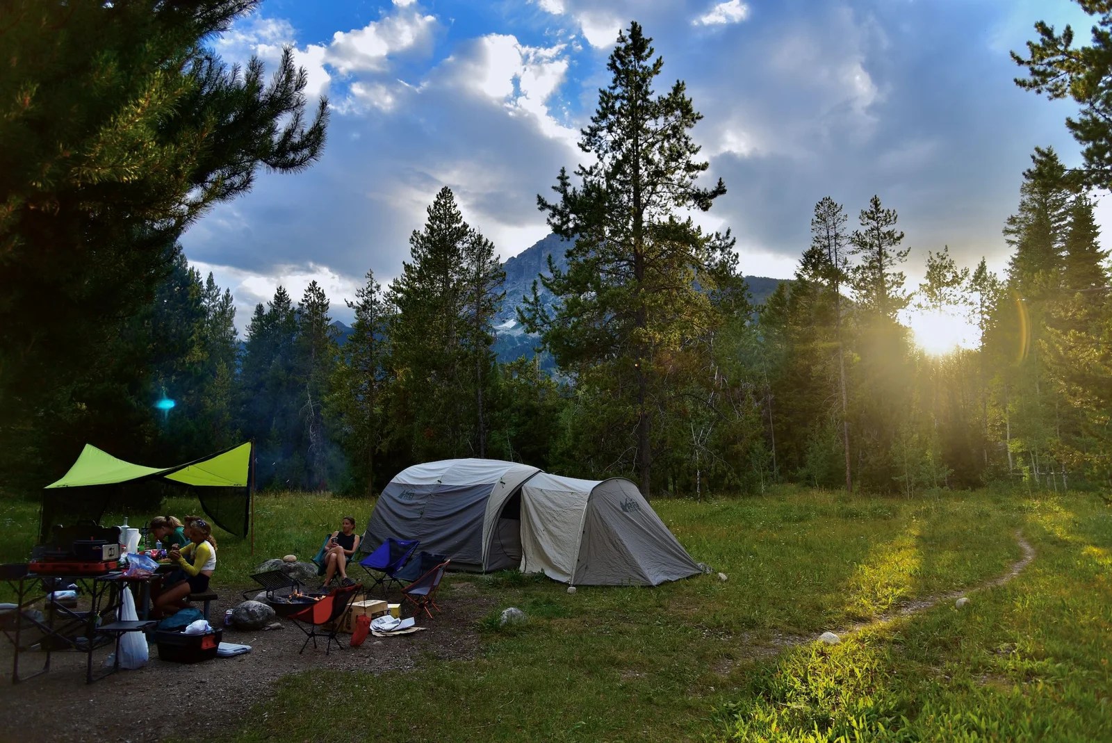 Jenny Lake Campground - Grand Teton National Park - wiscohana