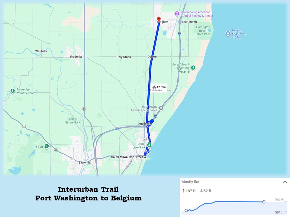 Interurban Trail: Port Washington to Belgium – Wisconsin Bike Trails