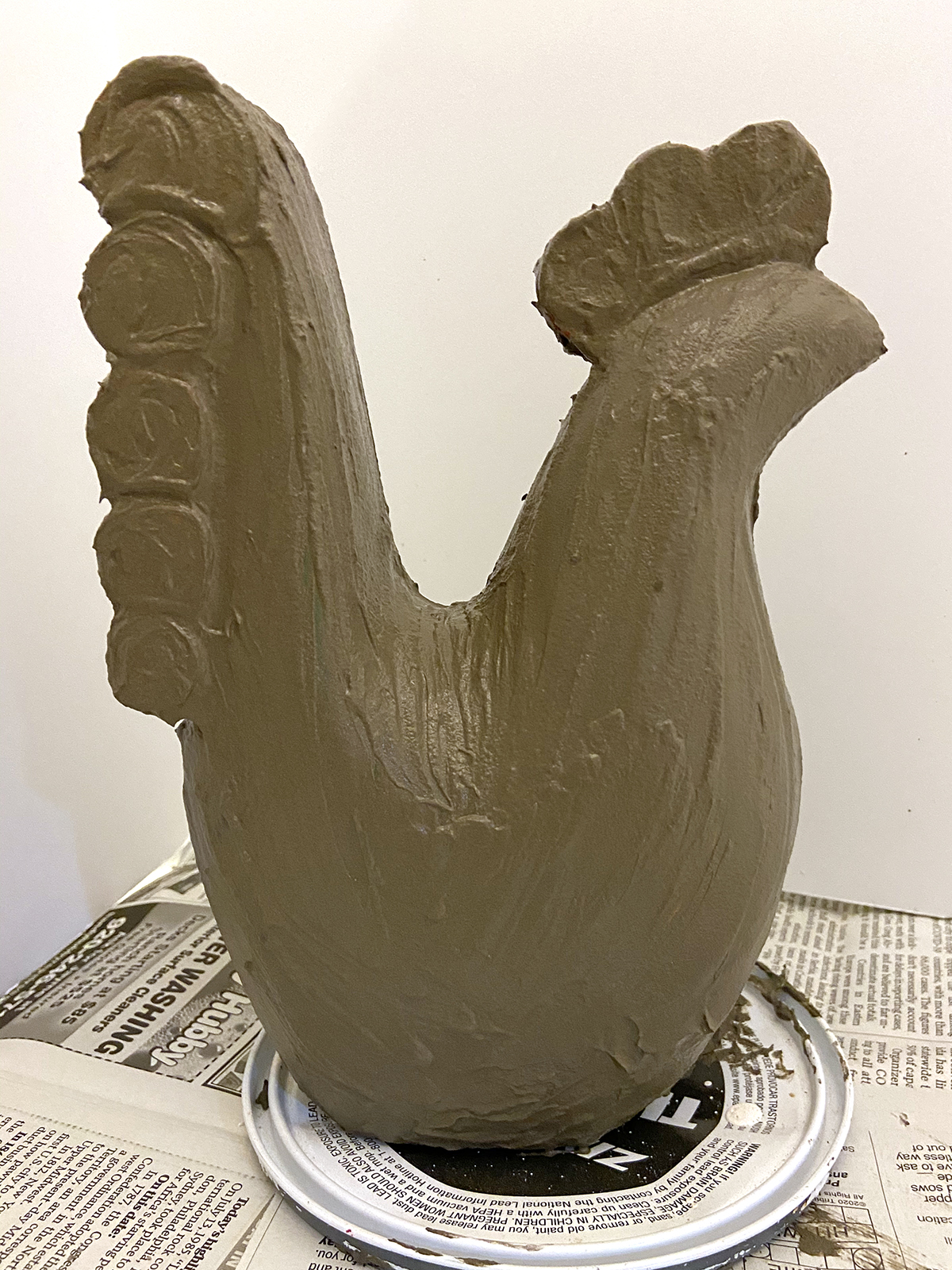 From dated decor to DIY concrete garden statue - Wisconsin Magpie