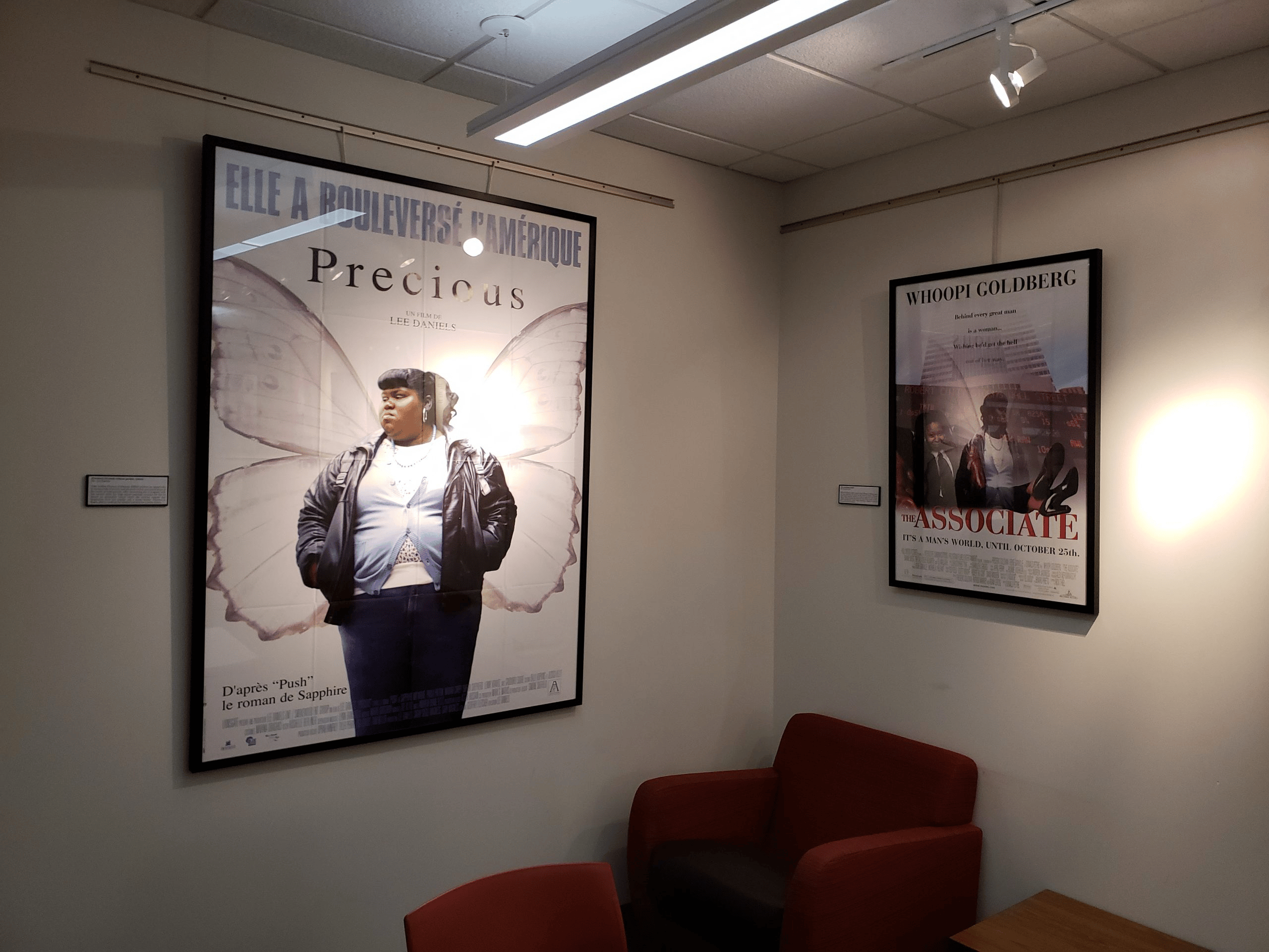 Image of posters for the exhibit: Black Women in Film