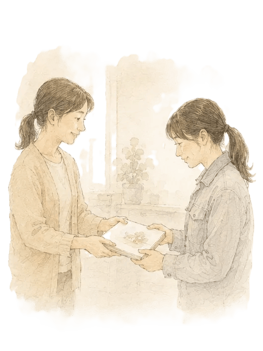 これから出会う人へ渡す