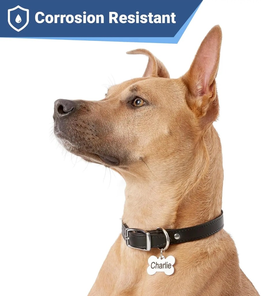 Why Gotags Stainless Steel Pet ID Tags Are the Best Choice for Your Furry Friends 3 Dog tag .
Variety of Shapes: Available in multiple shapes and sizes to fit your dog's personality.