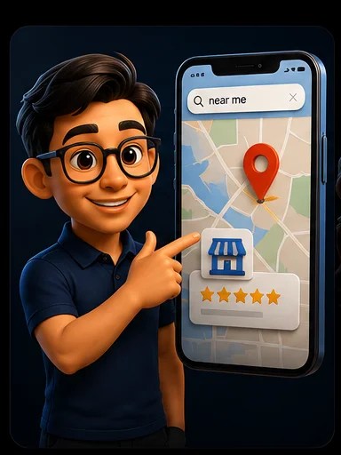 I want to show up locally on Google