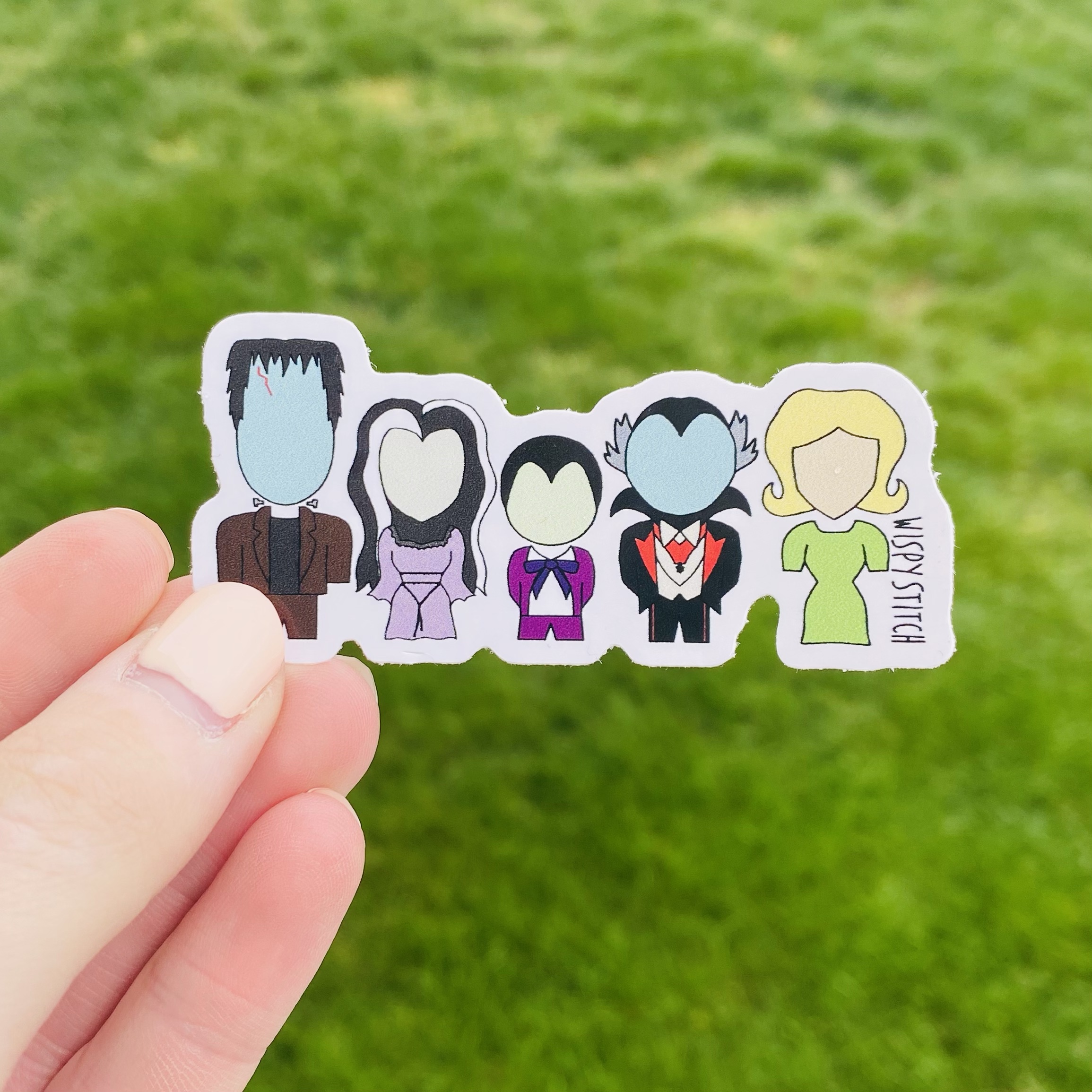 The Munsters Vinyl Sticker