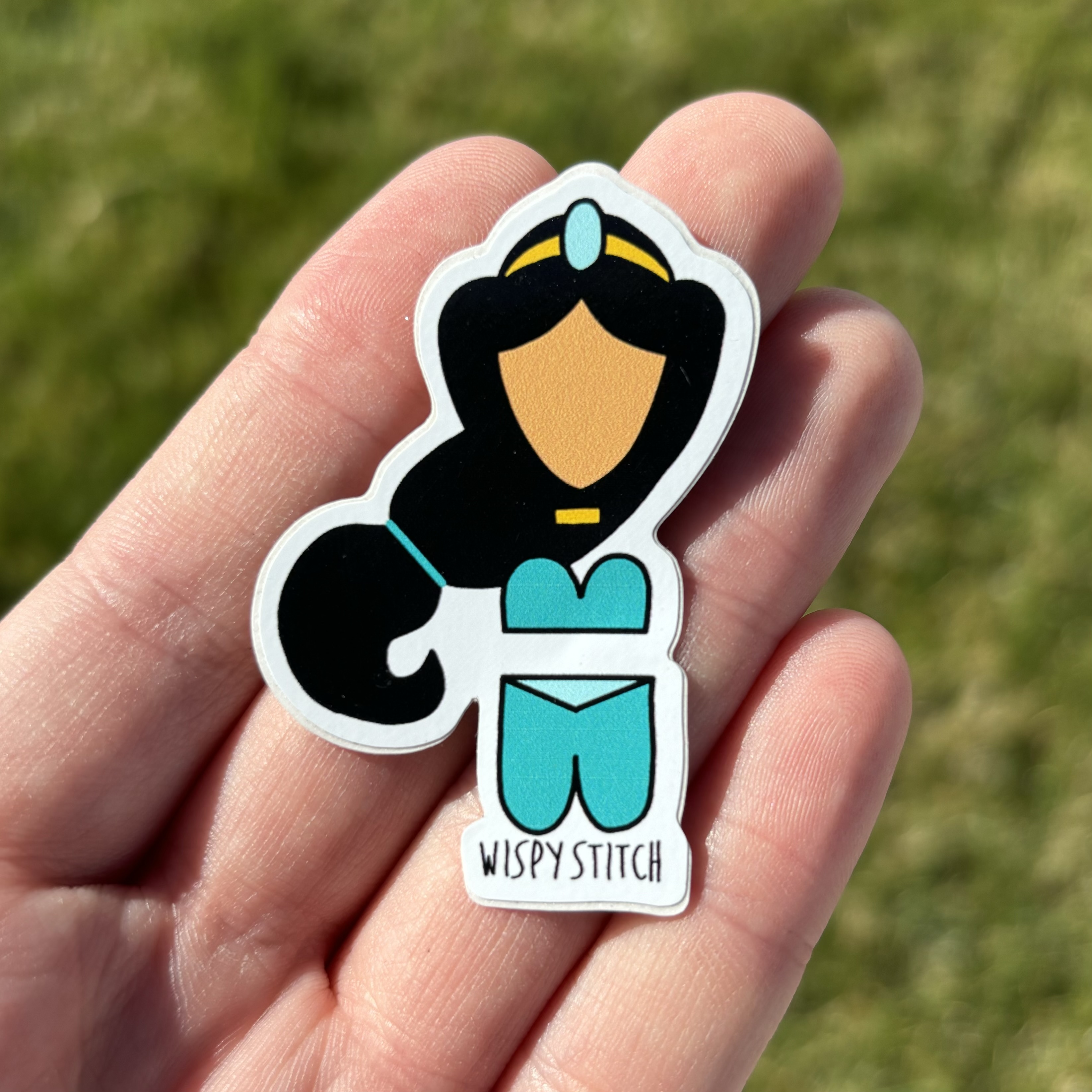 Carpet Riding Princess - Vinyl Sticker
