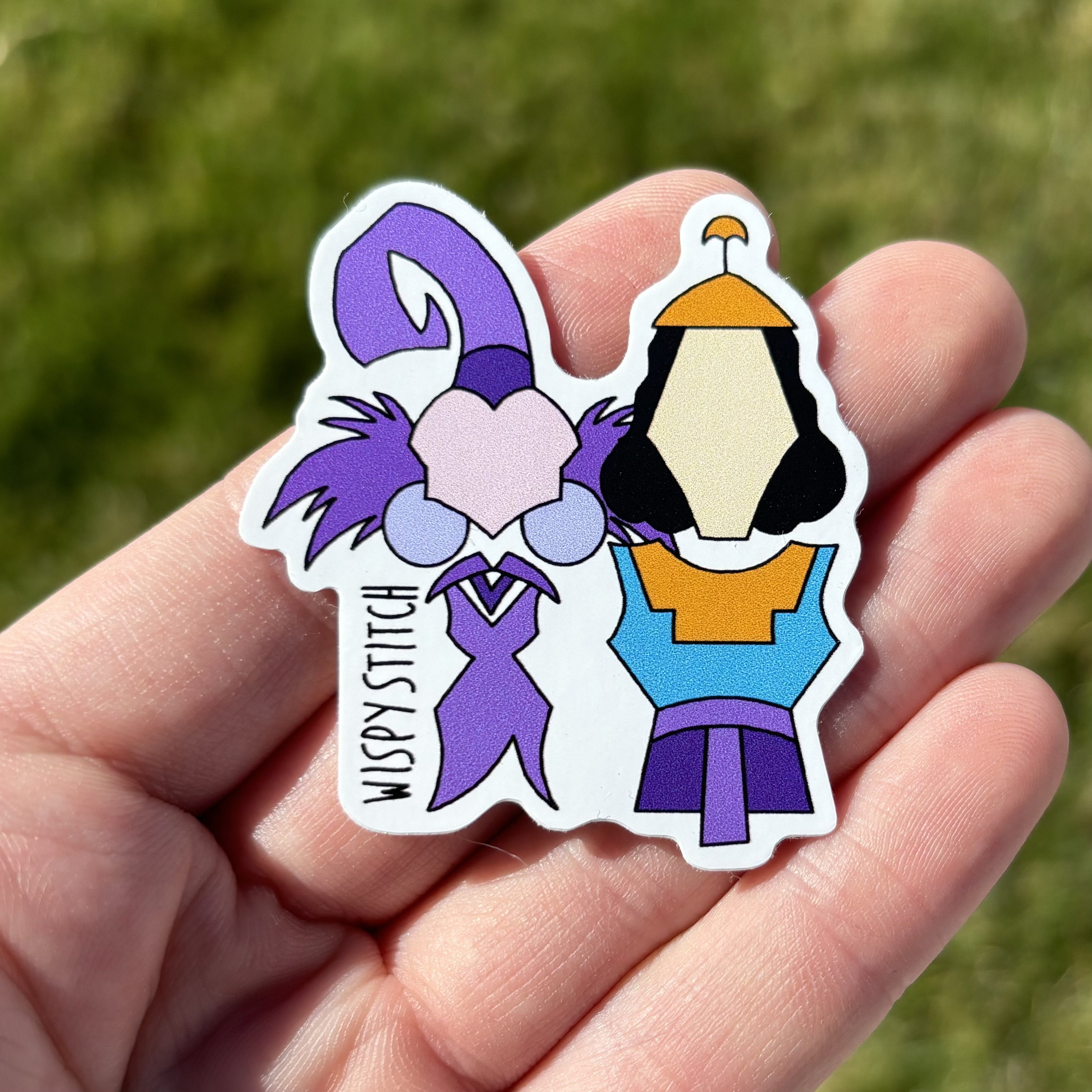 Yzma and Kronk - Vinyl Sticker