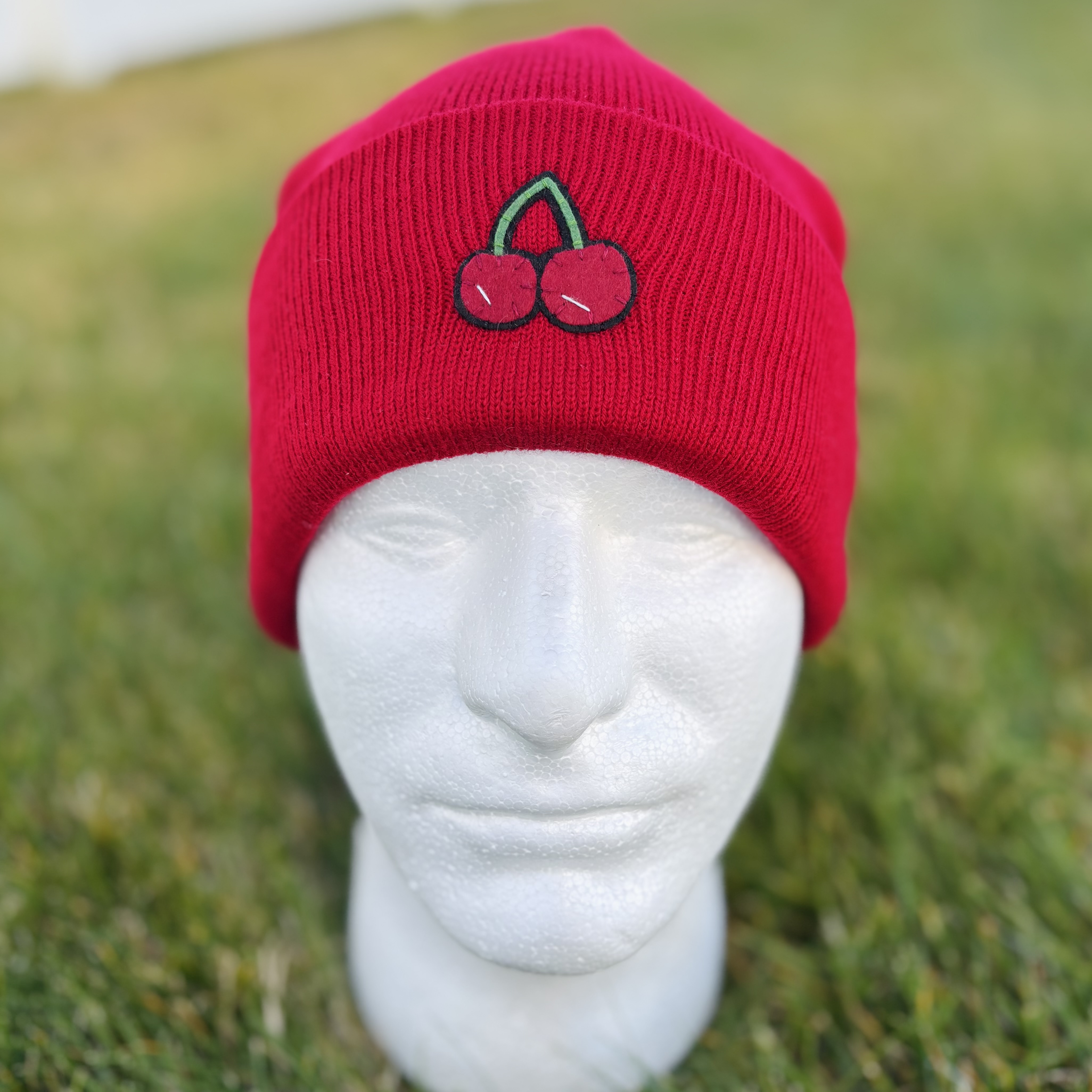 Cherry Beanie