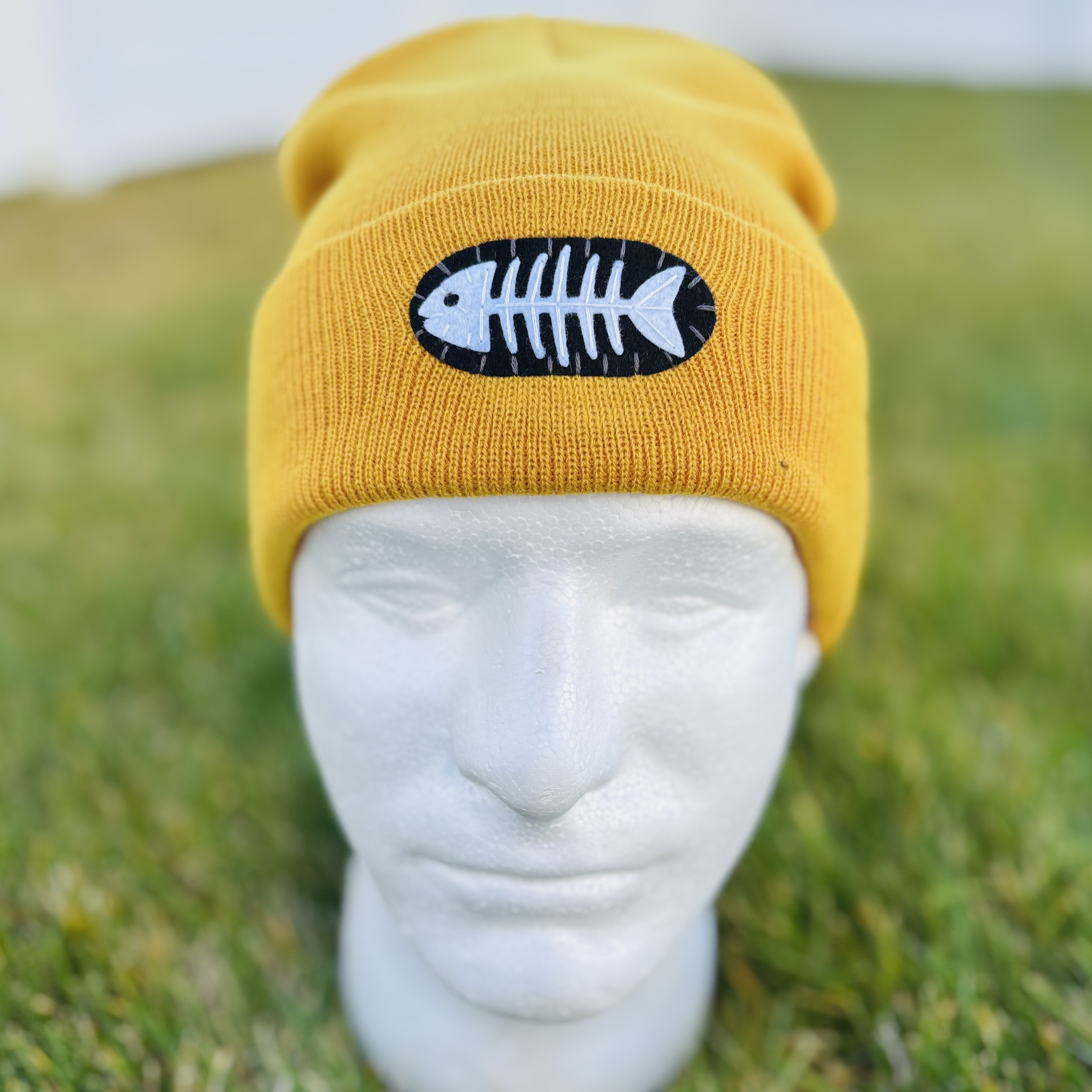 Fish Bones Beanie
