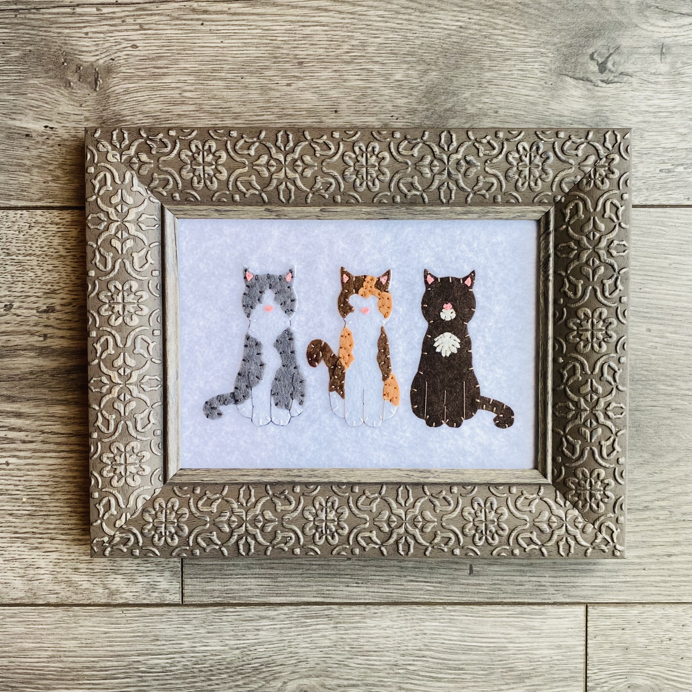 Pet Portrait - Custom Felt Art